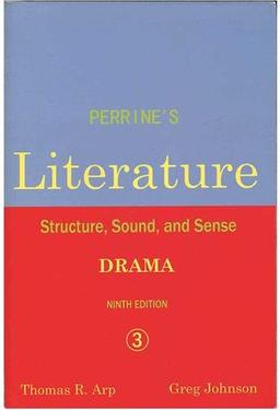 عکس Perrines Literature 3 Drama Structure Sound and Sense9th Edition