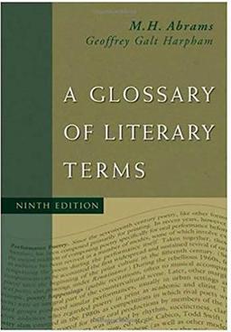 عکس A Glossary of Literary Terms 9th Edition