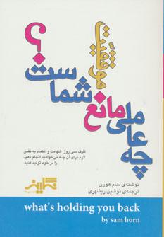 عکس چه عاملی مانع موفقیت شماست= What's holding you back