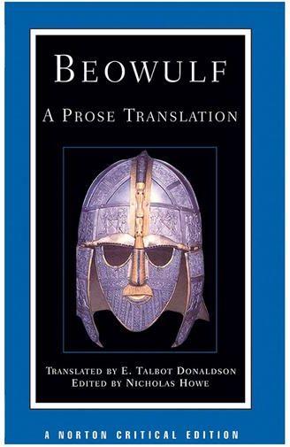 عکس Beowulf A Prose TranslationDonaldson-Norton Critical