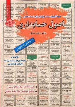 عکس نمونه آزمون‌های استخدامی اصول حسابداری