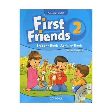 عکس American First Friends 2 In One Volume SB+WB+CD