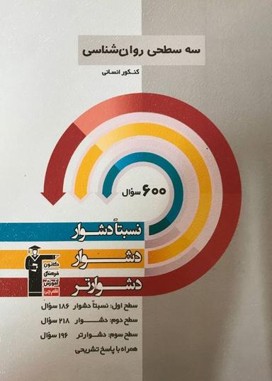 عکس سه سطحی روانشناسی کنکور قلم چی
