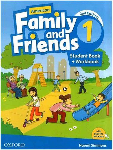 عکس American Family and Friends 2nd 1 In One Volume CD+DVD