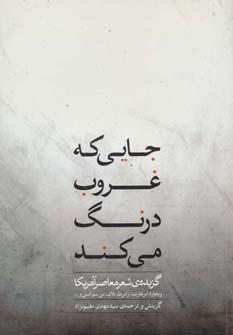 عکس جایی که غروب درنگ می‌کند: گزیدهٔ شعر معاصر آمریکا