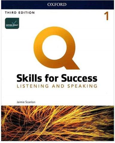 عکس Q Skills for Success 3rd 1 Listening and Speaking +DVD