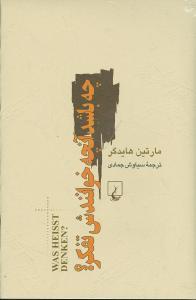 عکس چه باشد آنچه خوانندش تفکر؟
