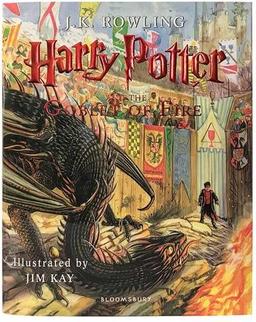 عکس Harry Potter and the Goblet of Fire - Illustrated Edition Book 4
