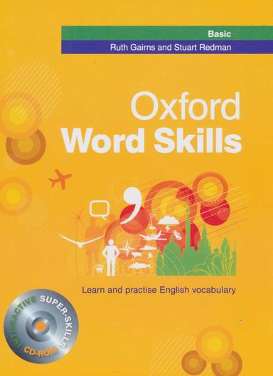 عکس آکسفورد ورد اسکیلز (OXFORD WORD SKILLS، BASIC)، همراه با سی دی