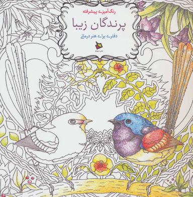 عکس رنگ آمیزی پیشرفته پرندگان زیبا