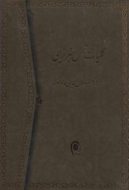 عکس کلیات شمس تبریزی (۲جلدی)