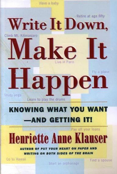عکس Write It Down Make It Happen