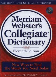 عکس Collegiate Dictionary + CD