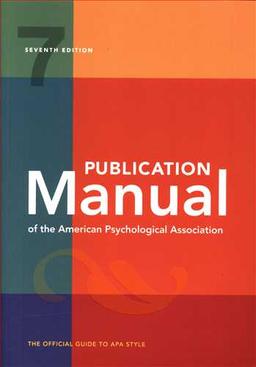 عکس Publication Manual