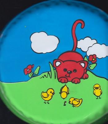 عکس کتاب حمام (گربه و جوجه)
