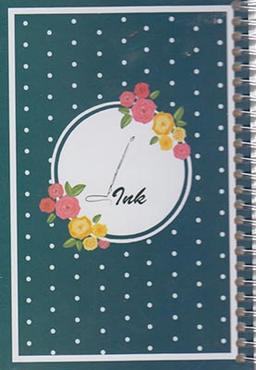 عکس دفتر سیمیInk (خالدار سورمه‌ای)
