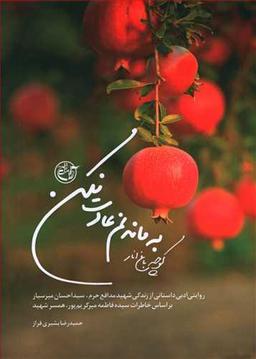 عکس کوچه باغ انار! به ماندنم عادت نکن!