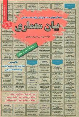 عکس نمونه آزمونهای مستند و پر تکرار برگزار شده استخدامی بیان معماری