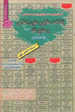عکس نمونه آزمون‌های مستند و پرتکرار برگزارشده استخدامی شناخت منابع و متون اسلامی و منابع فقه