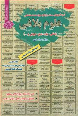 عکس نمونه آزمونهای مستند و پرتکرار برگزارشده استخدامی علوم بلاغی