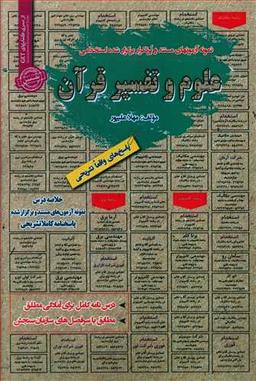 عکس نمونه آزمونهای مستند و پرتکرار برگزارشده استخدامی علوم و تفسیر قرآن