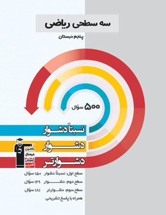 عکس سه سطحی ریاضی پنجم قلم چی
