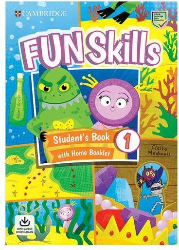 عکس Fun Skills 1-S. B+Home Booklet1+CD