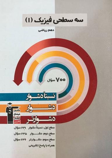عکس سه سطحی فیزیک دهم ریاضی قلم چی