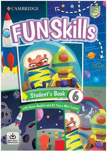 عکس Fun Skills 6-S. B+Home Booklet6+A2 Flyer Mini Trainer+CD