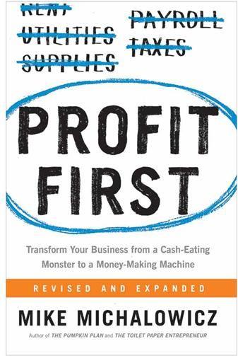 عکس ‭‭‭‭ ‭ Profit first [Book] ‭: transform your business from a cash-eating monster to a money-making machine ‭
