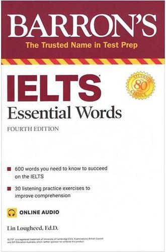 عکس Barrons IELTS Essential Words 4th +CD