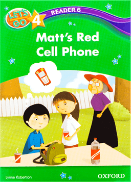 عکس Lets Go 4 Readers Matts Red Cell Phone