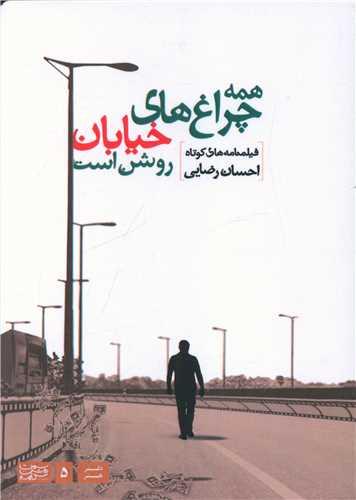 عکس همه چراغ‌های خیابان روشن است