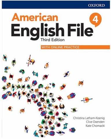 عکس American English File 3rd 4 SB+WB+DVD - Glossy Papers