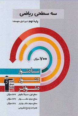 عکس سه سطحی ریاضی نهم قلم چی