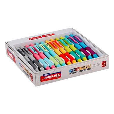 عکس مداد نوکی ۰٫۵ چند رنگ طرح دار jm827 پارسیکار
