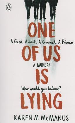 عکس One of Us Is Lying:یکی از ما دروغ میگوید (زبان اصلی، انگلیسی)