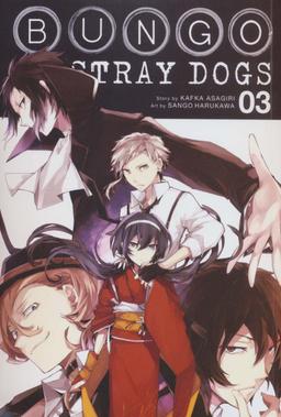 عکس مانگا ۰۳ (BUNGO STRAY DOGS:سگ‌های ولگرد بانگو)، (کمیک استریپ)، (زبان اصلی، انگلیسی)