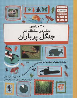 عکس ۳۰ میلیون حشرهٔ مختلف در چنگل پر باران (دنیا را با اینفوگرافیک وارونه بشمارید)، (گلاسه)