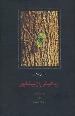 عکس رباعیاتی از نیشابور (دو دفتر شعر: رباعی‌ها، دو بیتی‌ها)