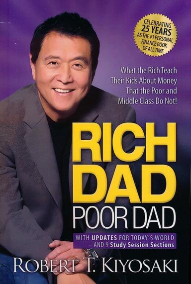 عکس RICH DAD POOR DAD:پدر پولدار پدر بی‌پول (زبان اصلی، انگلیسی)
