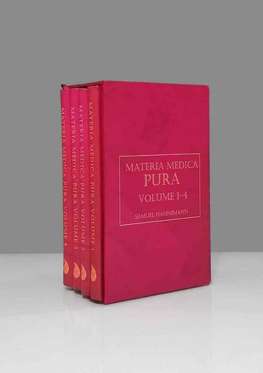 عکس متریا مدیکا پیورا (MATERIA MEDICA PURA VOLUME ۱-۴)، (انگلیسی)، (تک زبانه، ۴جلدی، باقاب)