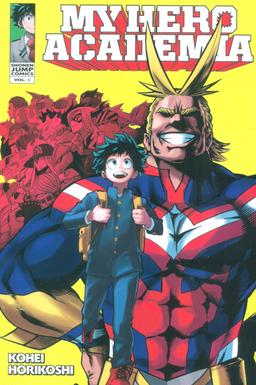 عکس مانگا ۱ (MY HERO ACADEMIA:آکادمی قهرمان من)، (کمیک استریپ)، (زبان اصلی، انگلیسی)