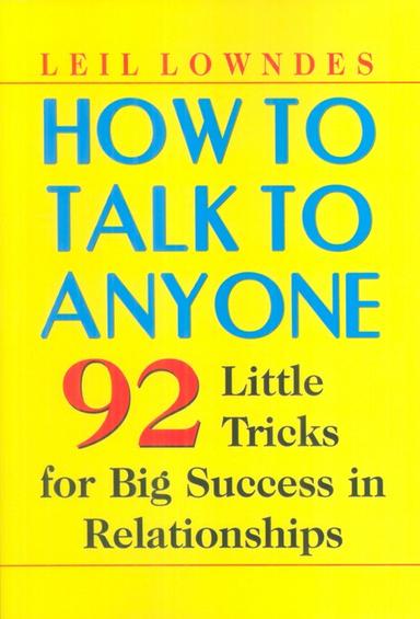 عکس HOW TO TALK TO ANYONE:چگونه با هر کسی صحبت کنیم (زبان اصلی، انگلیسی)