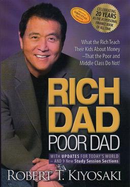 عکس RICH DAD POOR DAD:پدر پولدار، پدر بی‌پول (زبان اصلی، انگلیسی)