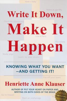 عکس WRITE IT DOWN، MAKE IT HAPPEN:بنویس تا اتفاق بیفتد (زبان اصلی، انگلیسی)
