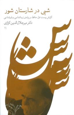 عکس شبی در شارستان شور (گزارش بیست غزل حافظ، بر پایه زیباشناسی و باورشناسی)