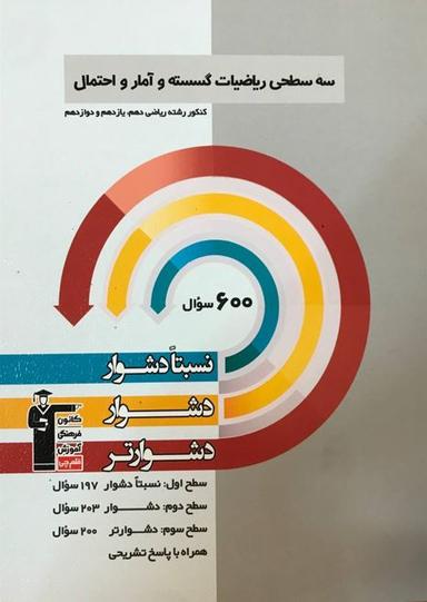 عکس سه سطحی ریاضی گسسته و آمار و احتمال قلم چی