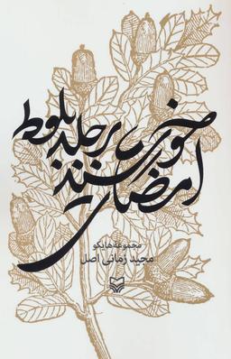 عکس امضای خورشید بر جلد بلوط