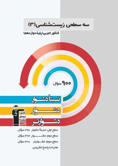 عکس سه سطحی زیست شناسی دوازدهم قلم چی